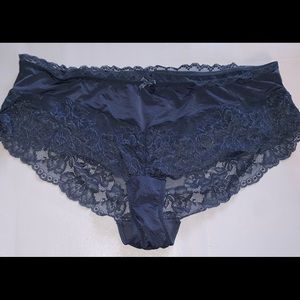 LIKE NEW Adore Me Hipster Panty 2X in Blue - MATCHING BRA IN CLOSET